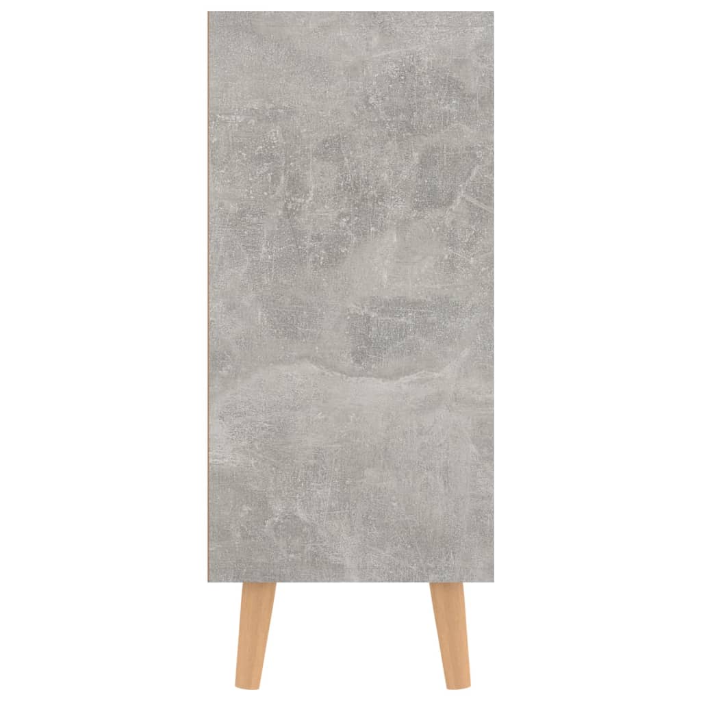 Credenza Grigio Cemento 90x30x72 cm in Truciolato - homemem39