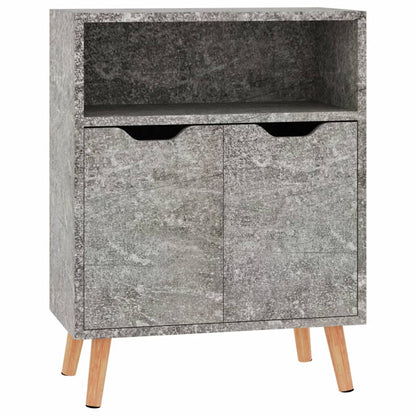 Credenza Grigio Cemento 60x30x72 cm in Truciolato - homemem39