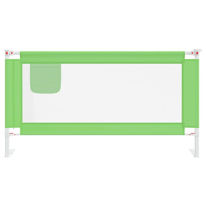 Sponda Letto di Sicurezza per Bambini Verde 160x25 cm Tessuto - homemem39