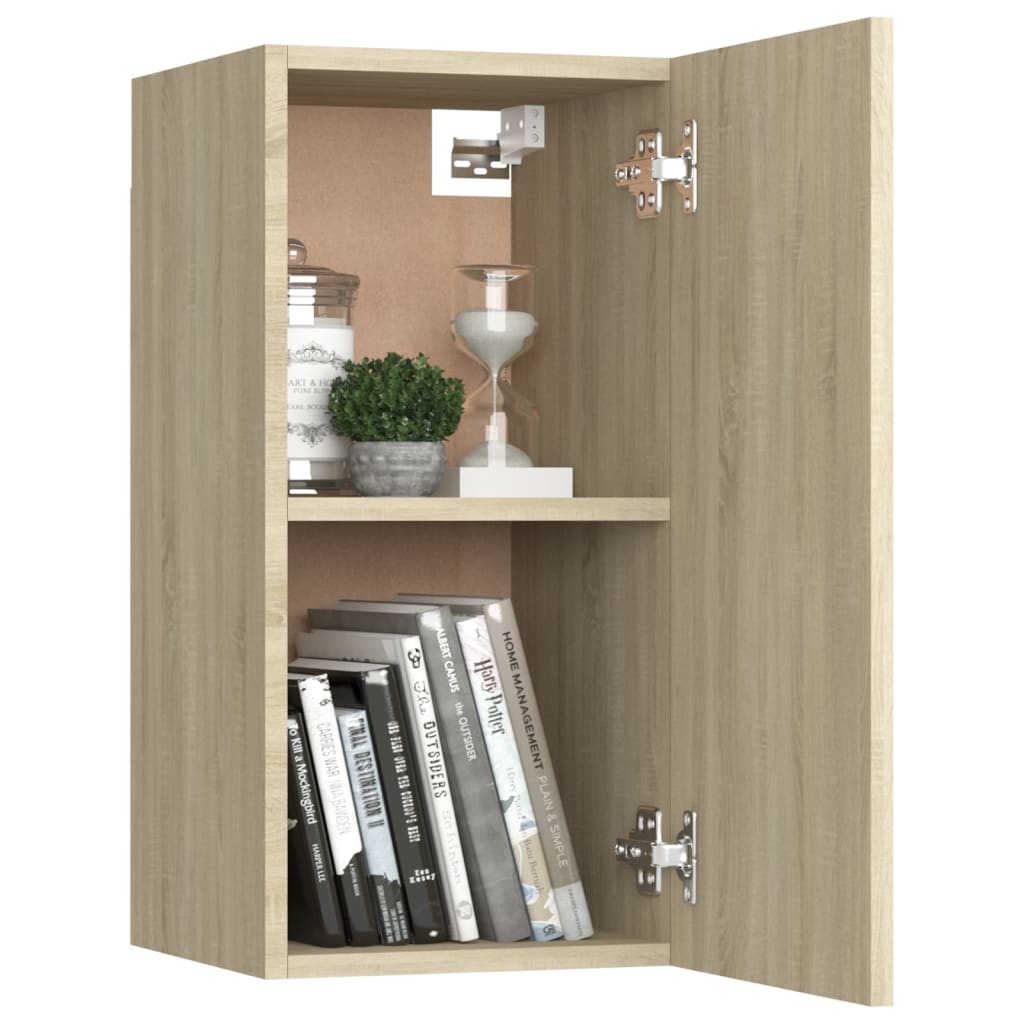 Mobile TV Rovere Sonoma 30,5x30x60 cm in Truciolato - homemem39