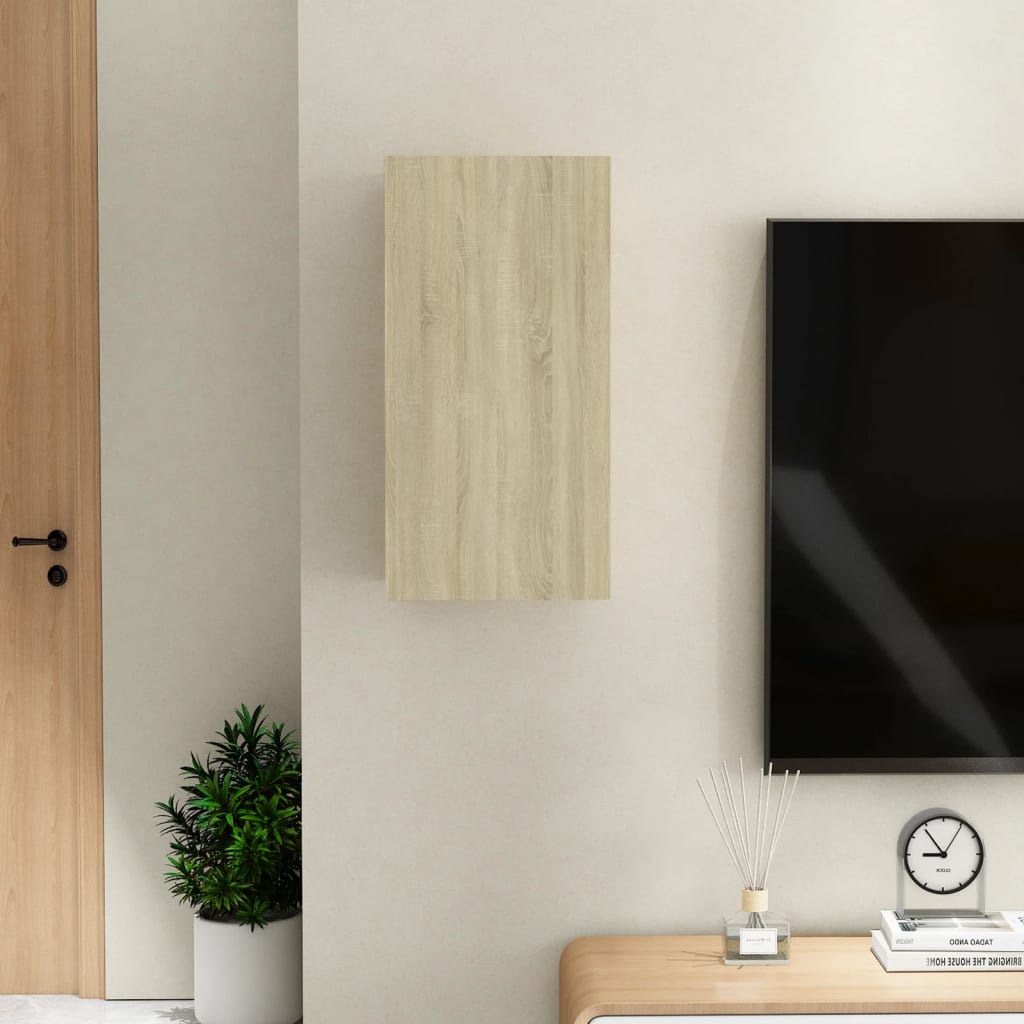 Mobile TV Rovere Sonoma 30,5x30x60 cm in Truciolato - homemem39