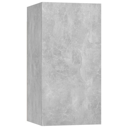 Mobile TV Grigio Cemento 30,5x30x60 cm in Truciolato - homemem39