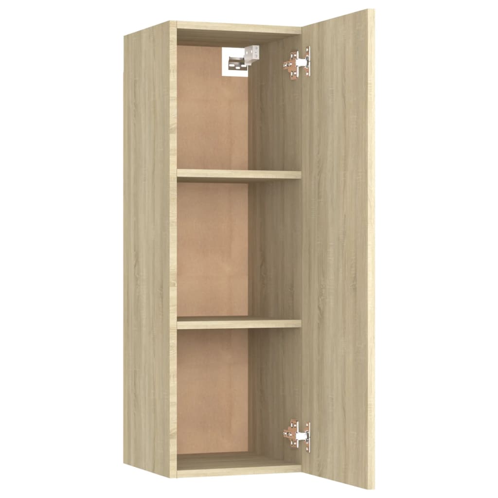 Mobili TV Rovere Sonoma 2 pz 30,5x30x90 cm in Truciolato - homemem39