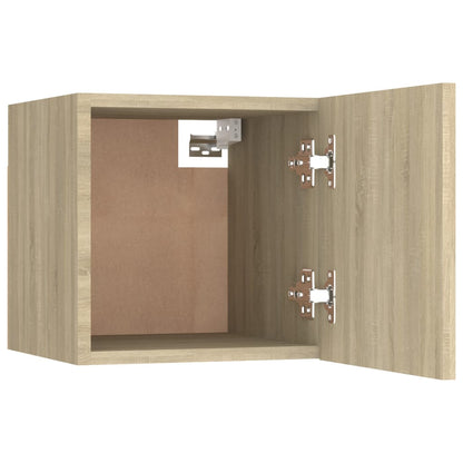 Armadietto a Parete per TV Rovere Sonoma 30,5x30x30 cm - homemem39