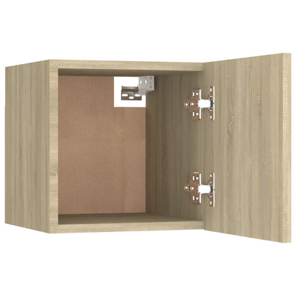 Armadietti a Parete per TV 2 pz Rovere Sonoma 30,5x30x30 cm - homemem39