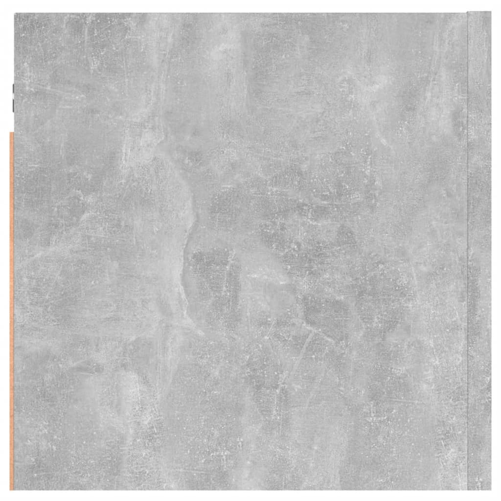 Armadietto a Parete per TV Grigio Cemento 30,5x30x30 cm - homemem39