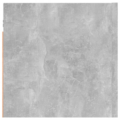 Armadietto a Parete per TV Grigio Cemento 30,5x30x30 cm - homemem39