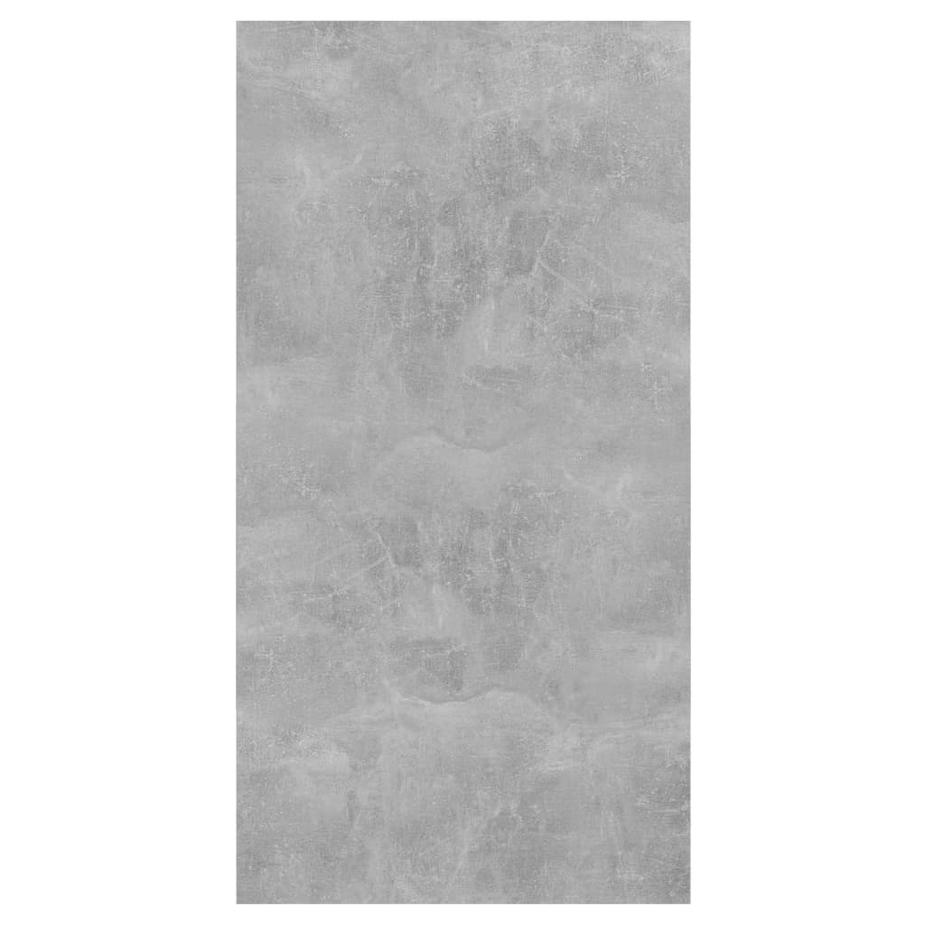 Armadietto a Parete per TV Grigio Cemento 37x37x72cm Truciolato - homemem39