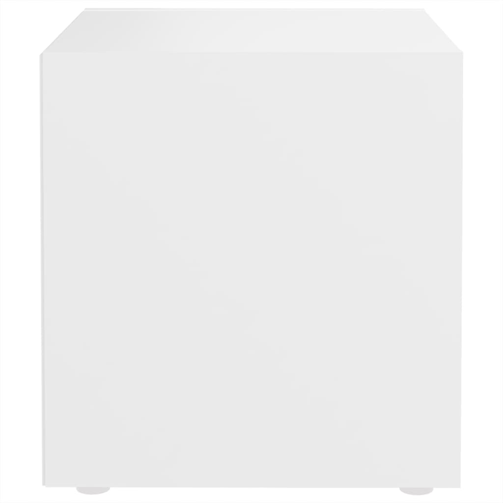 Mobili Porta TV 4 pz Bianco 37x35x37 cm in Legno Multistrato - homemem39