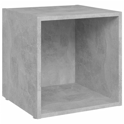 Mobile Porta TV 2 pz Grigio Cemento 37x35x37 cm in Truciolato - homemem39