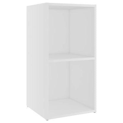 Mobile Porta TV Bianco 72x35x36,5 cm in Legno Multistrato - homemem39