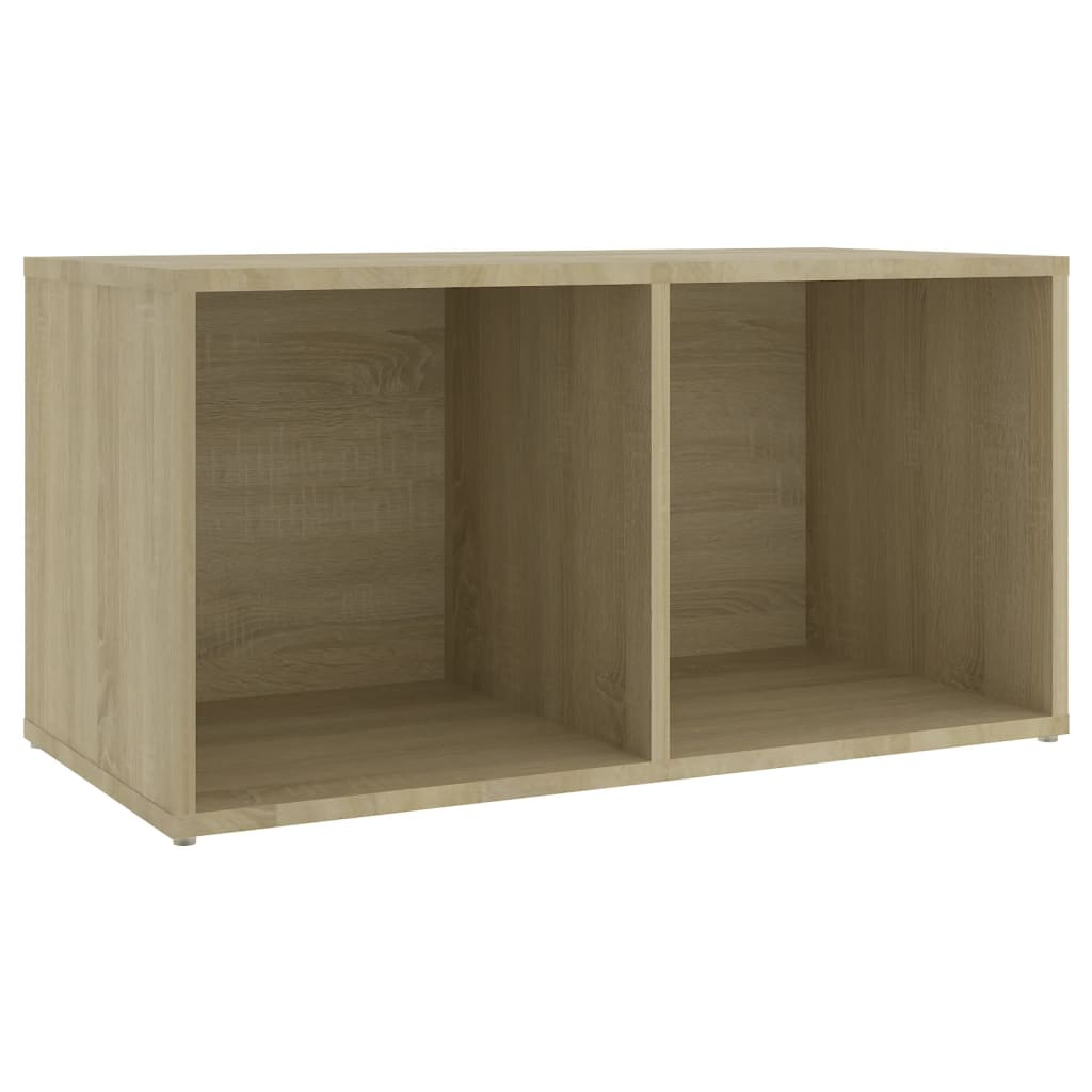 Mobile Porta TV Rovere Sonoma 72x35x36,5cm in Legno Multistrato - homemem39