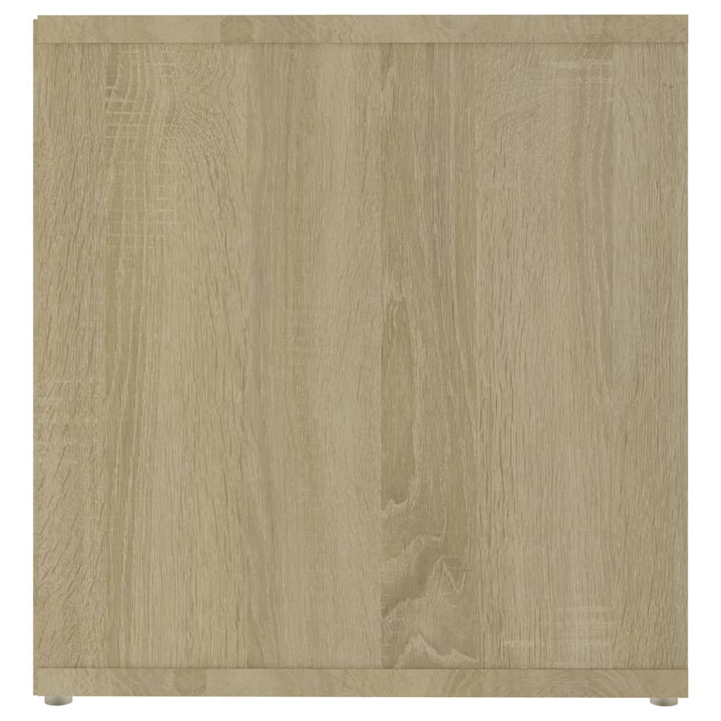 Mobile Porta TV Rovere Sonoma 72x35x36,5cm in Legno Multistrato - homemem39