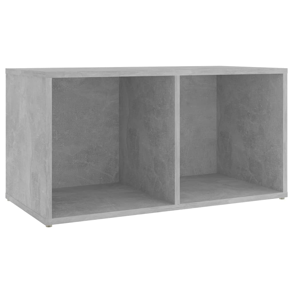 Mobile Porta TV Grigio Cemento 72x35x36,5 cm Legno Multistrato - homemem39