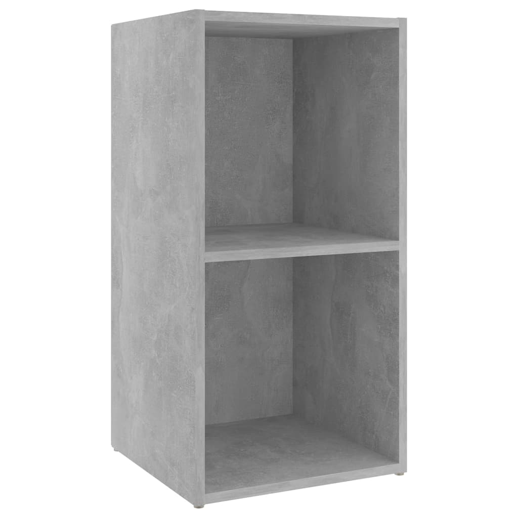 Mobile Porta TV Grigio Cemento 72x35x36,5 cm Legno Multistrato - homemem39