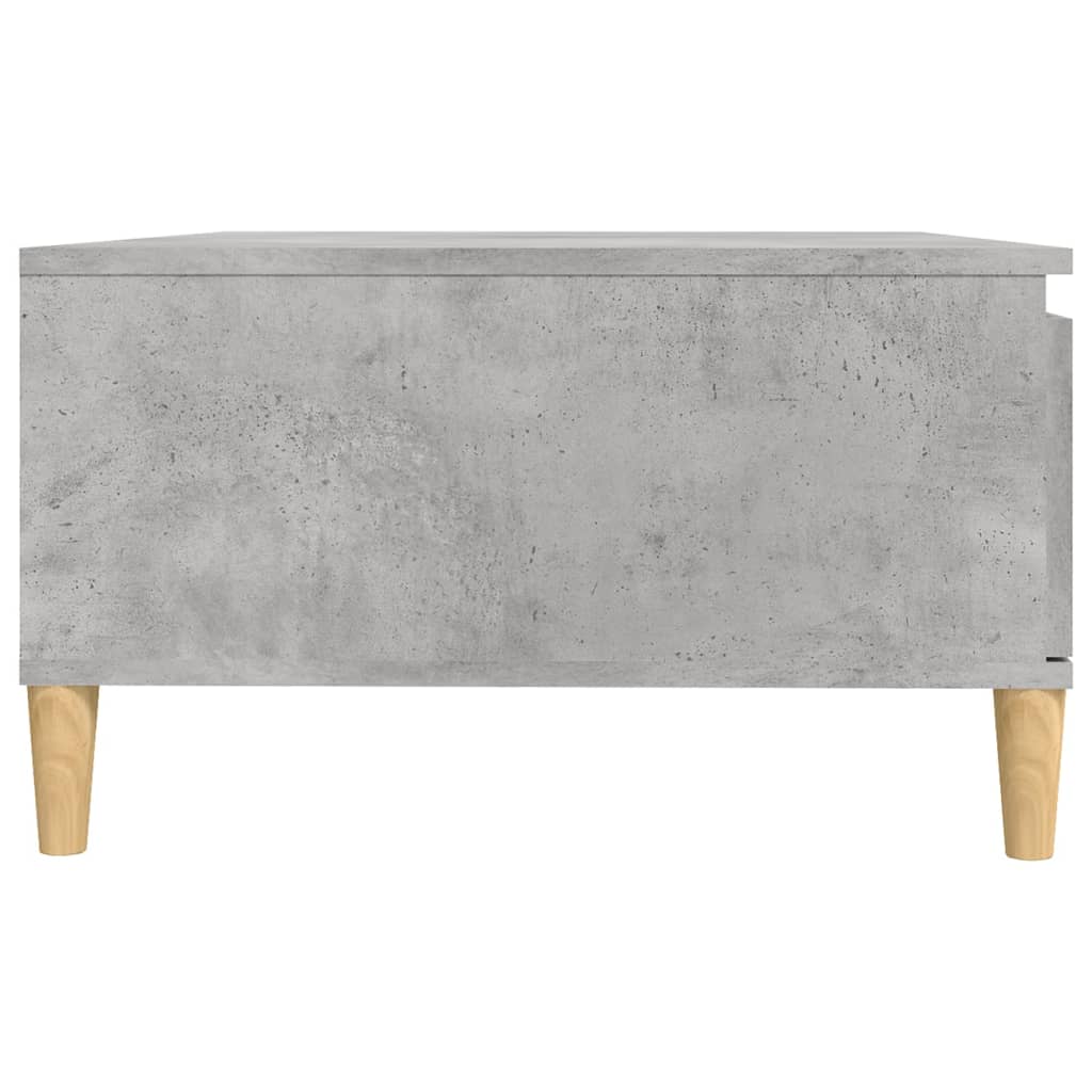 Tavolino da Salotto Grigio Cemento 90x60x35 cm in Truciolato - homemem39