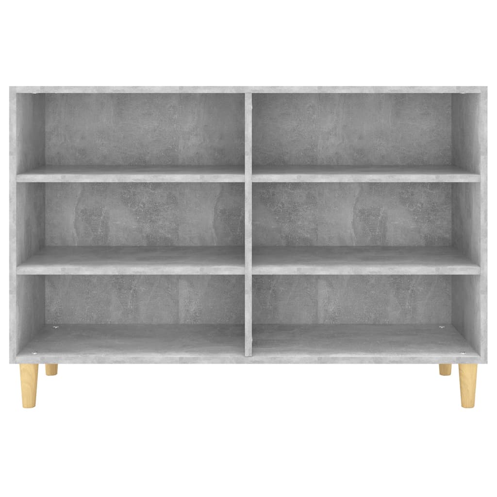 Credenza Grigio Cemento 103,5x35x70 cm in Truciolato - homemem39