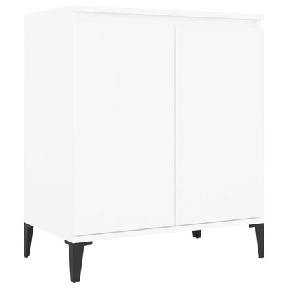 Credenza Bianca 60x35x70 cm in Legno Multistrato - homemem39