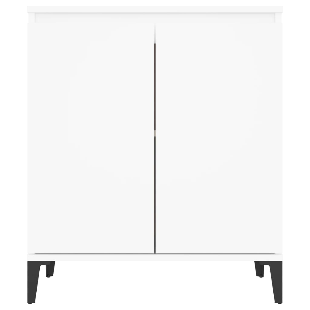 Credenza Bianca 60x35x70 cm in Legno Multistrato - homemem39