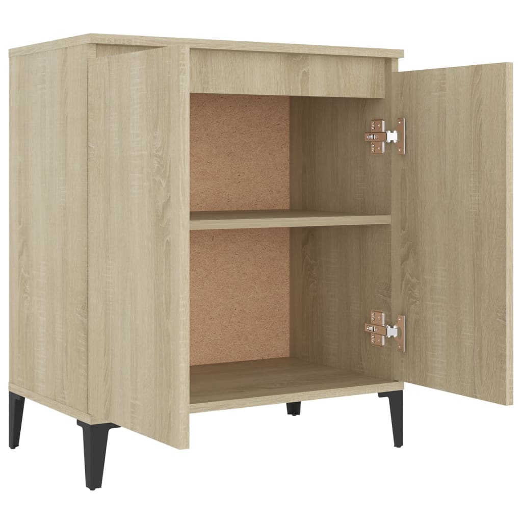 Credenza Rovere Sonoma 60x35x70 cm in Truciolato - homemem39