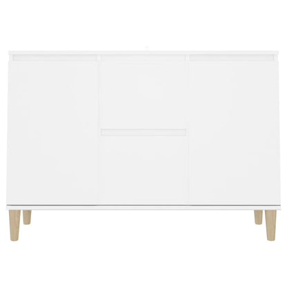 Credenza Bianca 103,5x35x70 cm in Truciolato - homemem39