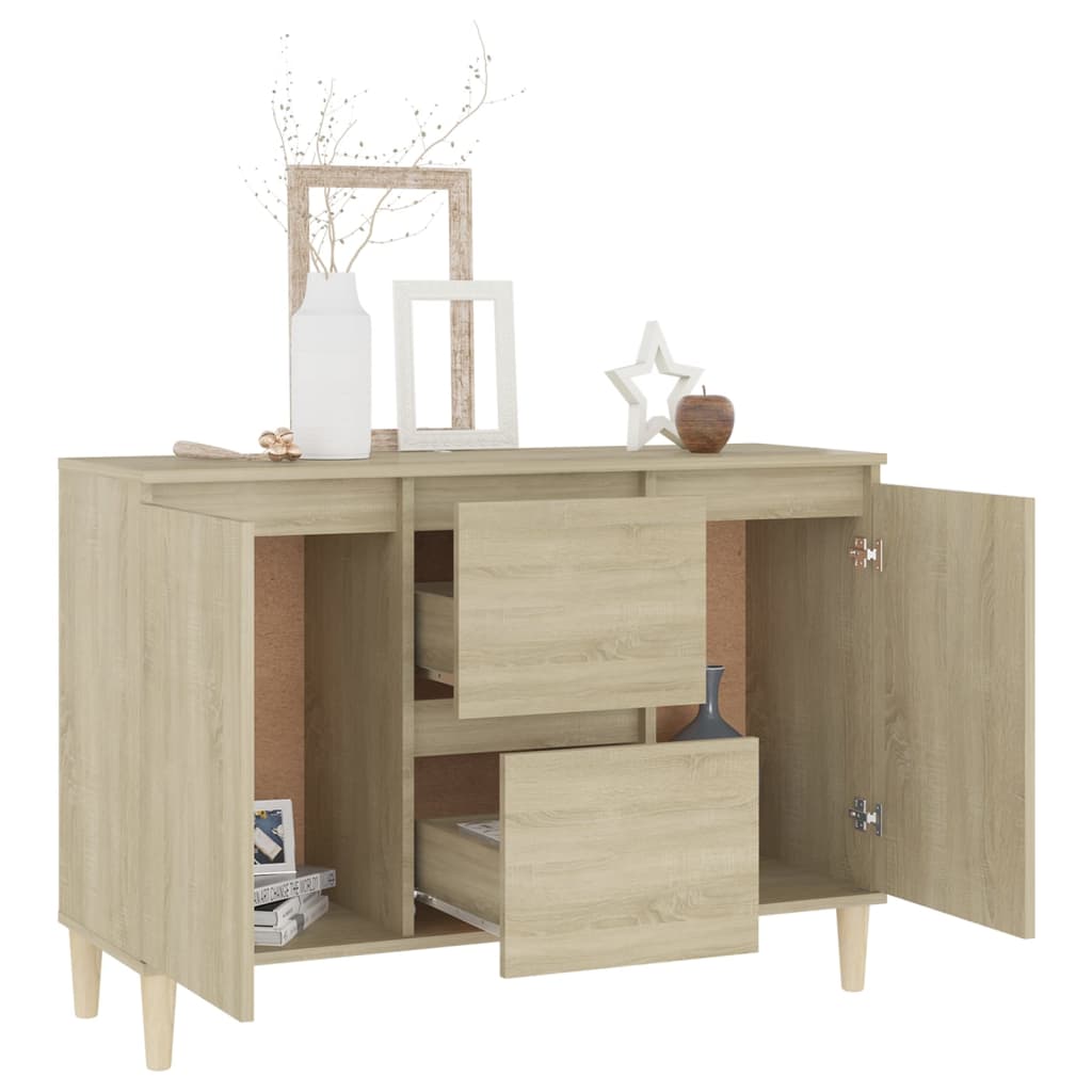 Credenza Rovere Sonoma 103,5x35x70 cm in Truciolato - homemem39