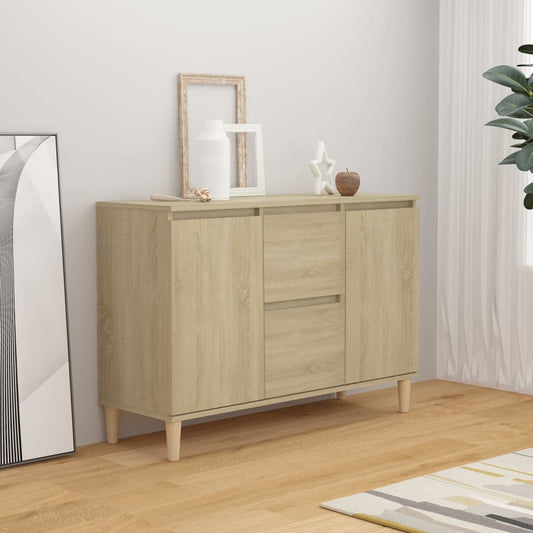 Credenza Rovere Sonoma 103,5x35x70 cm in Truciolato - homemem39