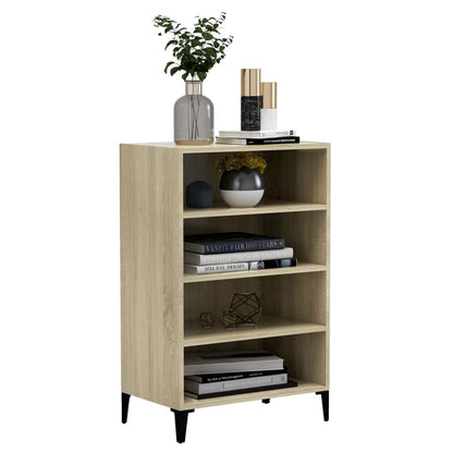 Credenza Rovere Sonoma 57x35x90 cm in Legno Multistrato - homemem39