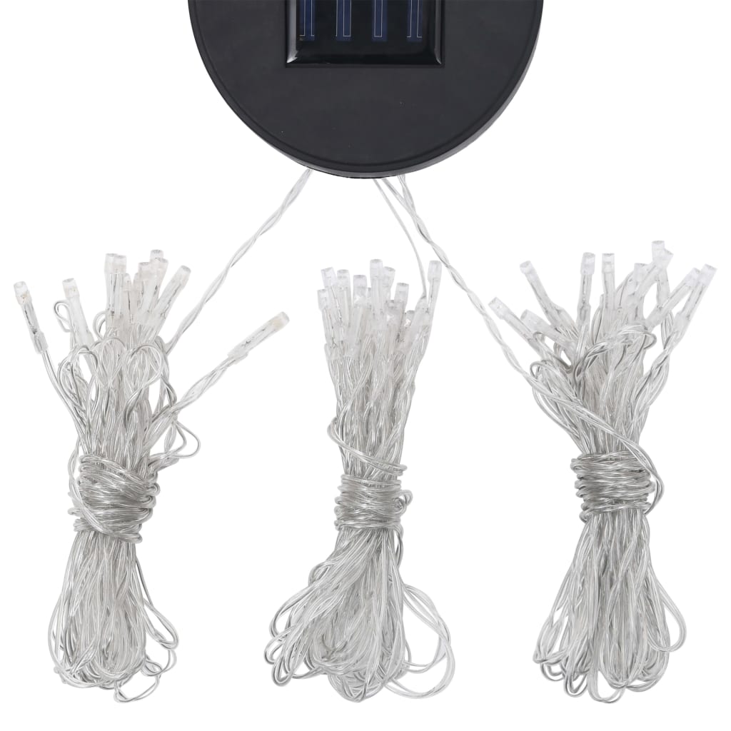 Gazebo con Stringa di Luci LED 300x300 cm Antracite Alluminio - homemem39