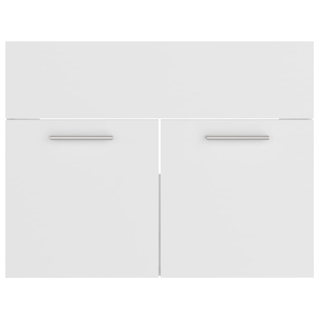 Set Mobili da Bagno Bianco in Truciolato - homemem39