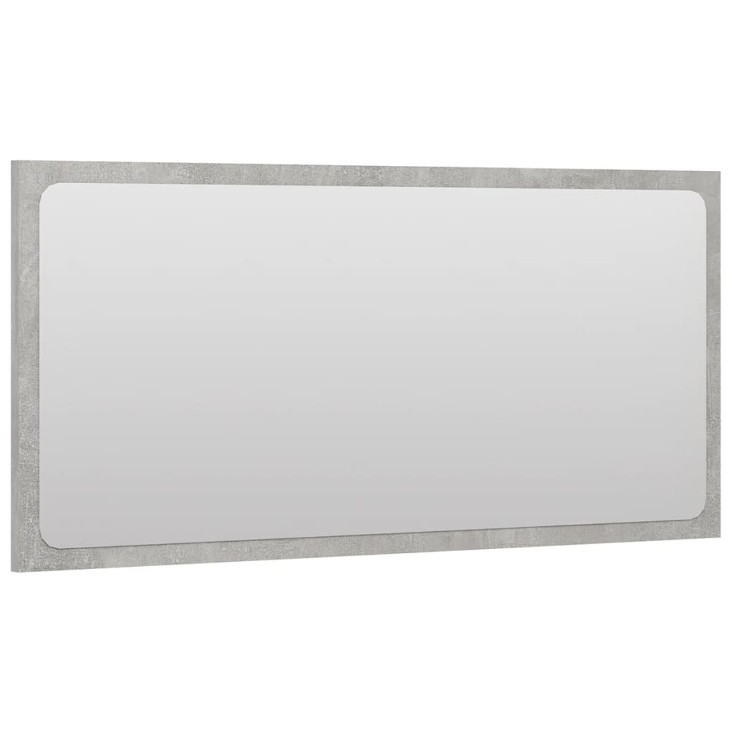 Set Mobili da Bagno Grigio Cemento in Legno Multistrato - homemem39