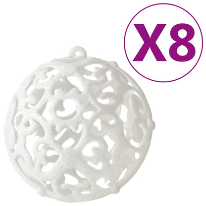 Set Palline di Natale 100 pz Bianco - homemem39