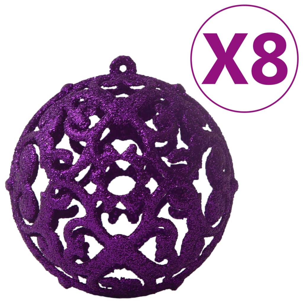 Set Palline di Natale 100 pz Viola - homemem39