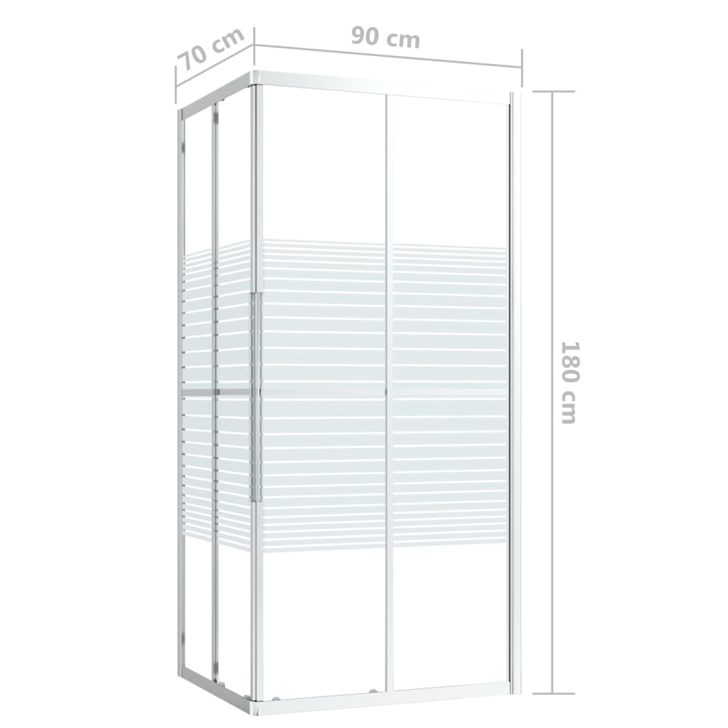 Cabina Doccia ESG 90x70x180 cm - homemem39