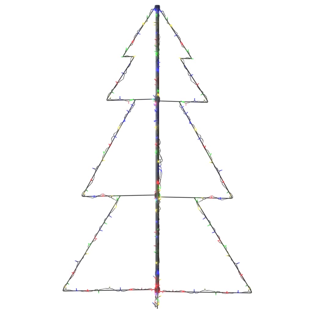 Albero di Natale a Cono 200 LED per Interni Esterni 98x150 cm - homemem39