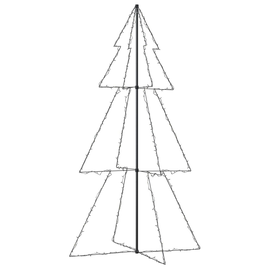 Albero di Natale a Cono 300 LED per Interni Esterni 120x220 cm - homemem39