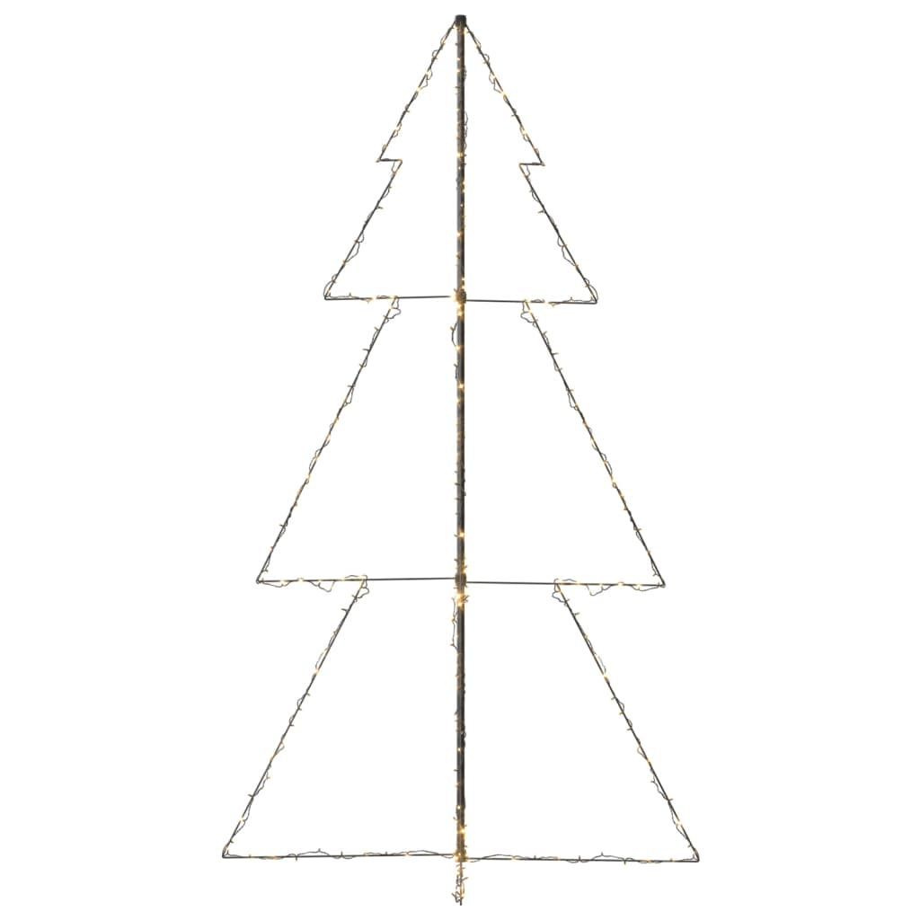 Albero di Natale a Cono 300 LED per Interni Esterni 120x220 cm - homemem39