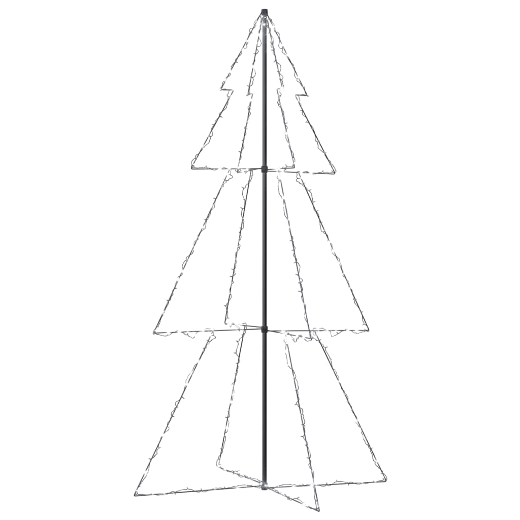 Albero di Natale a Cono 300 LED per Interni Esterni 120x220 cm - homemem39