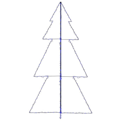 Albero di Natale a Cono 300 LED per Interni Esterni 120x220 cm - homemem39