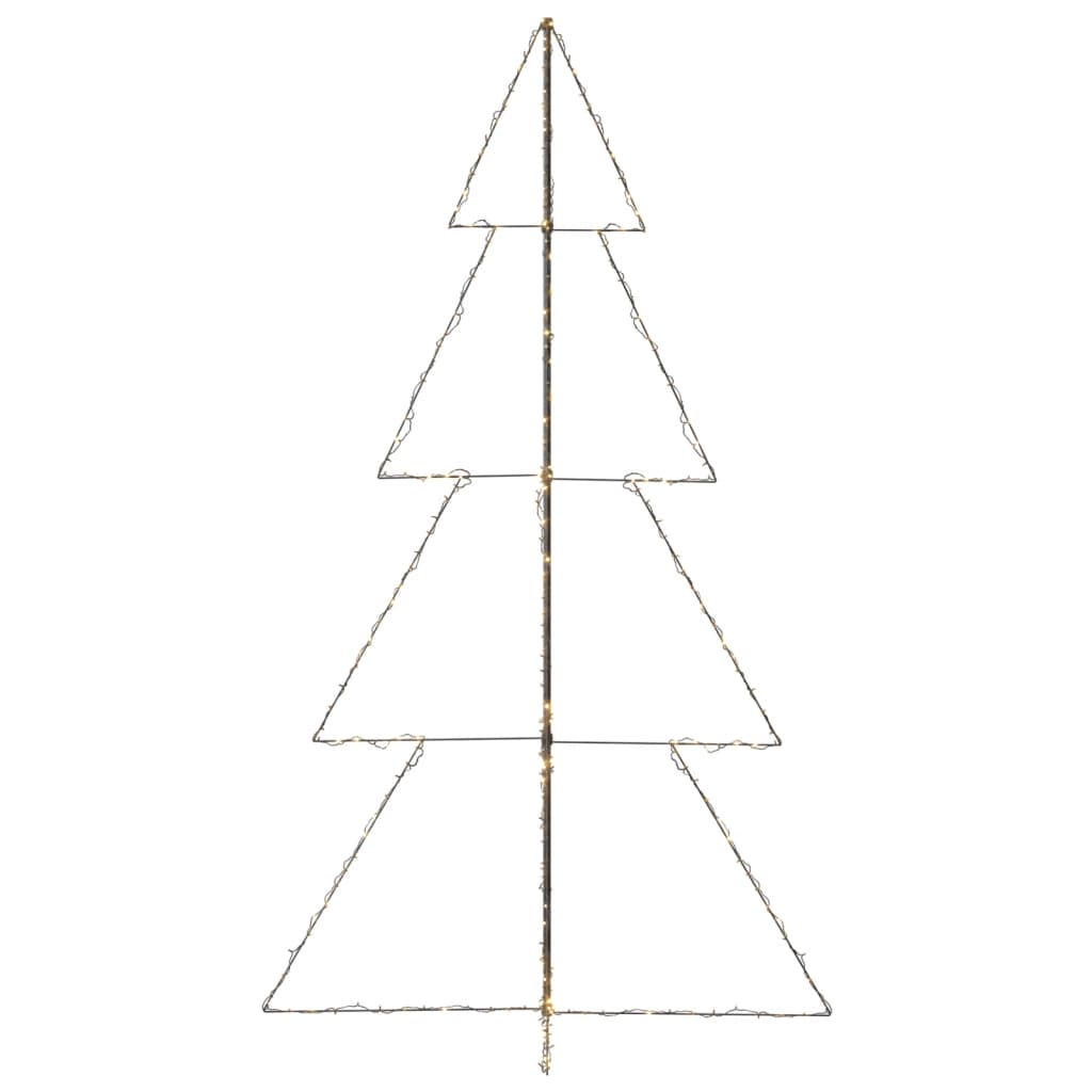 Albero di Natale a Cono 360 LED per Interni Esterni 143x250 cm - homemem39