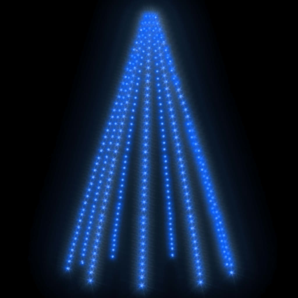 Rete di Luce per Albero di Natale 400 LED Blu 400 cm - homemem39