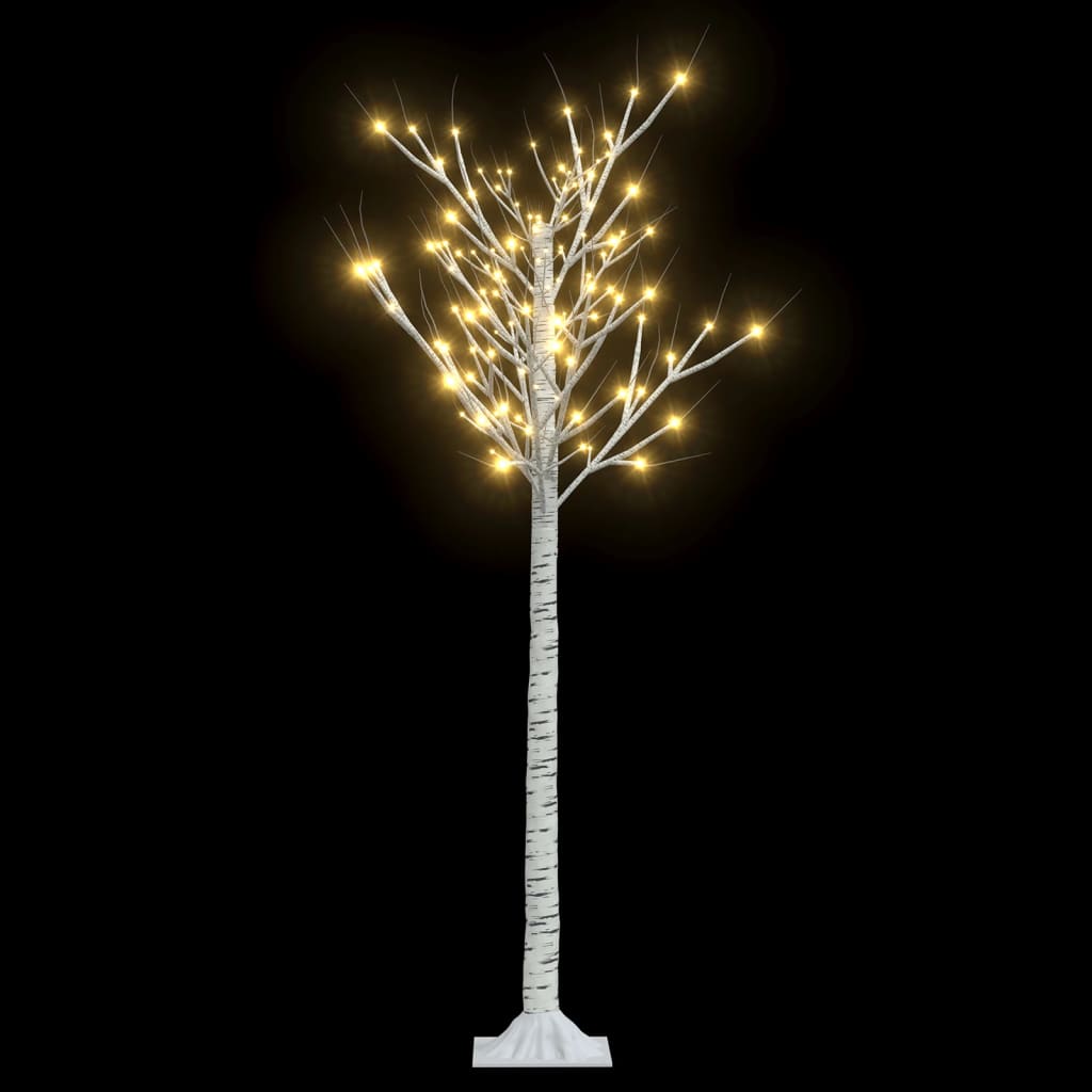 Albero Natale 140 LED 1,5m Salice Bianco Caldo Interno Esterno - homemem39