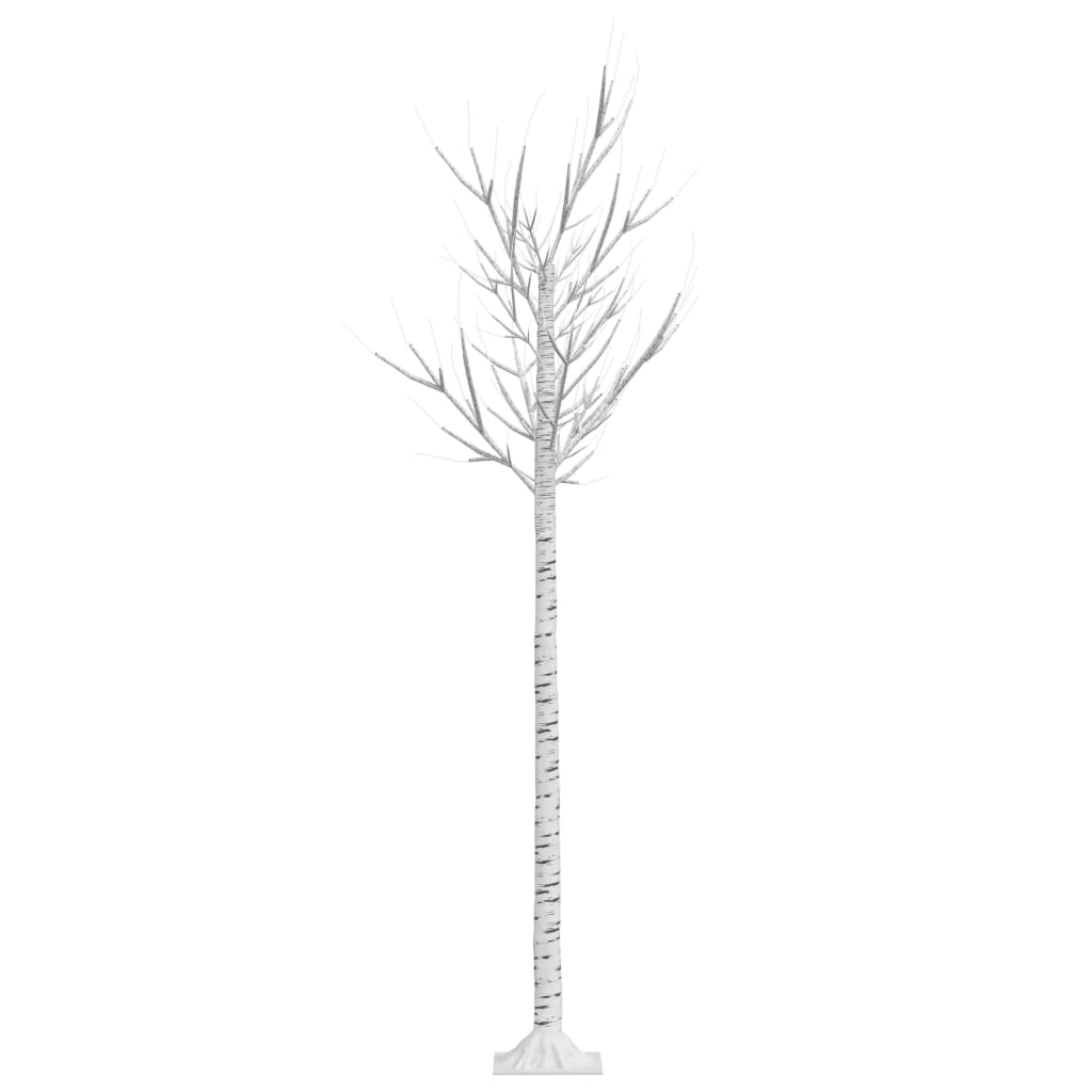 Albero Natale 180 LED 1,8m Salice Blu Interno Esterno - homemem39