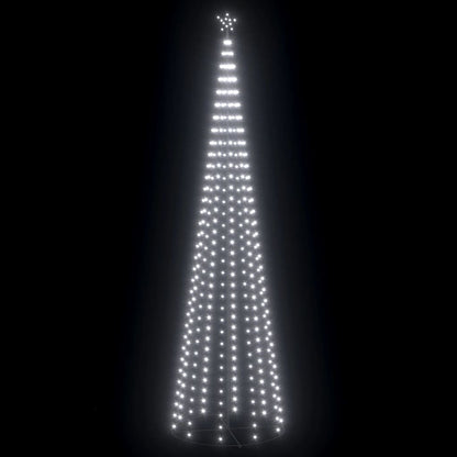 Albero di Natale a Cono con 752 LED Bianco Freddo 160x500 cm - homemem39