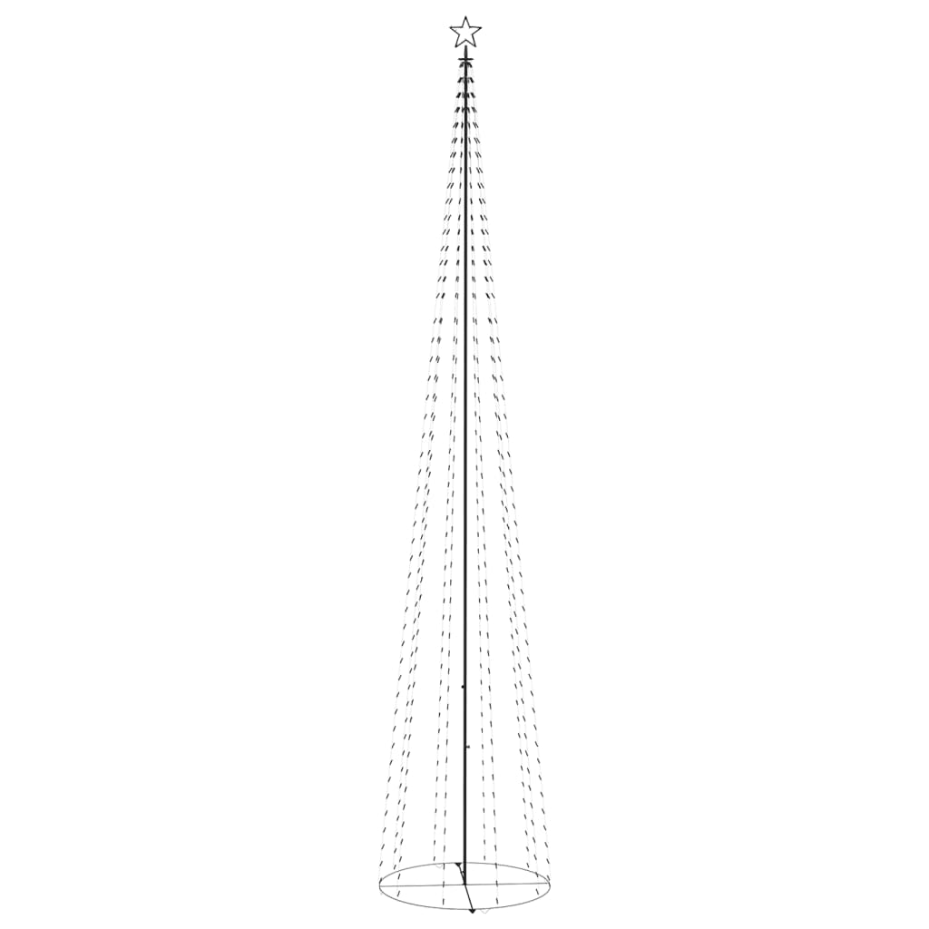 Albero di Natale a Cono con 752 LED Blu 160x500 cm - homemem39