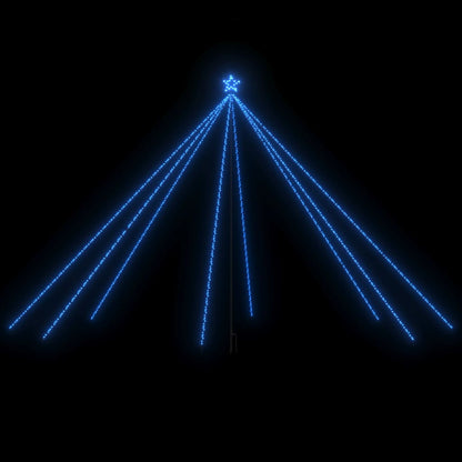 Luci per Albero di Natale Interni Esterni 800 LED Blu 5 m - homemem39