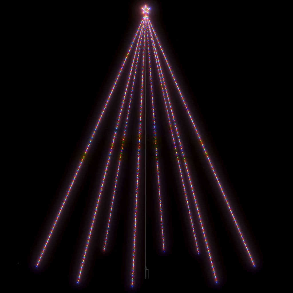 Luci per Albero di Natale Interni Esterni 1300 LED Colorate 8 m - homemem39