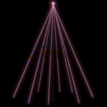 Luci per Albero di Natale Interni Esterni 1300 LED Colorate 8 m - homemem39