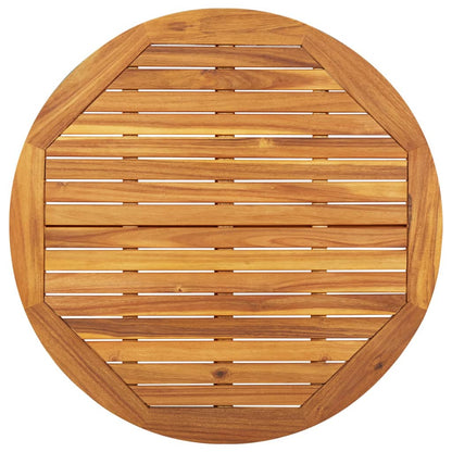 Tavolo Da Giardino 85x85x75 cm in Legno Massello di Acacia - homemem39