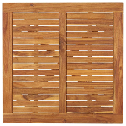 Tavolo da Giardino 85x85x75 cm in Legno Massello di Acacia - homemem39